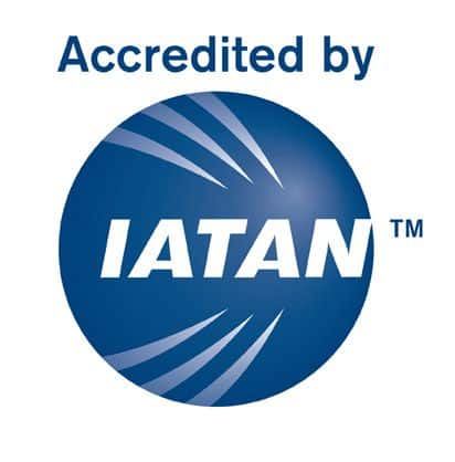 IATAN accreditation badge