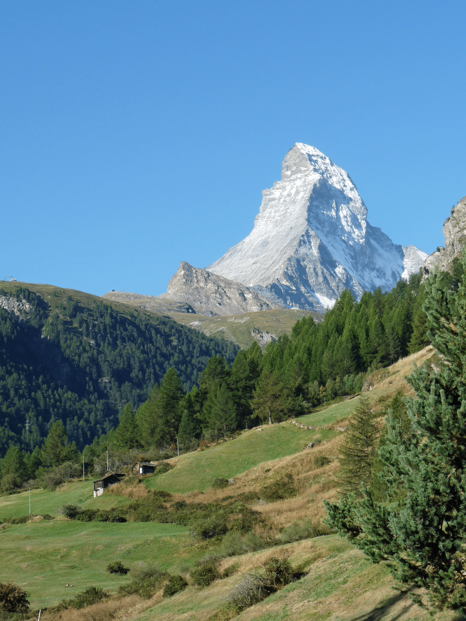 View of Matterhorn from Zermatt